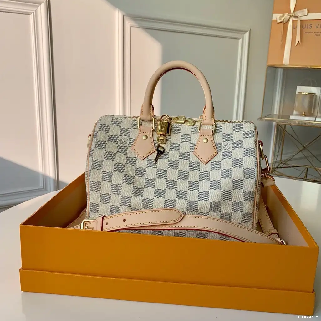 Aaa replica bags Vuitton SPEEDY Louis BANDOULIERE 25 0615